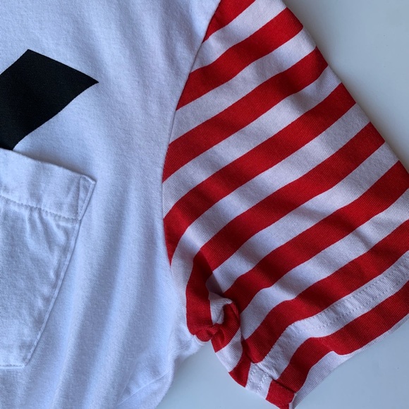 PINK American Flag T-Shirt with Frocket - Picture 5 of 5